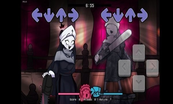黑色星期五之夜四大恶魔混战模组(FNF mas é uma anima??o jogável.)