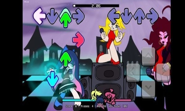 黑色星期五之夜四大恶魔混战模组(FNF mas é uma anima??o jogável.)