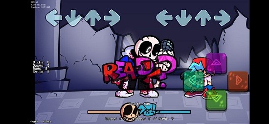 黑色星期五之夜精神错乱sans