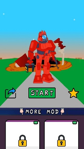 周五夜放克红色机器人模组(Friday Funny Mod Tordbot FNF)