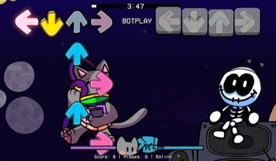 黑色星期五之夜彩虹猫mod(Psych Engine Android)