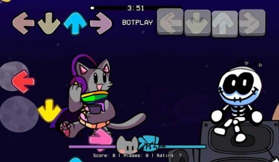 黑色星期五之夜彩虹猫mod(Psych Engine Android)
