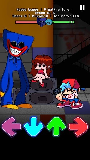 周五夜放克huggywuggy模组(huggy wuggy poppy playtime fnf mod)